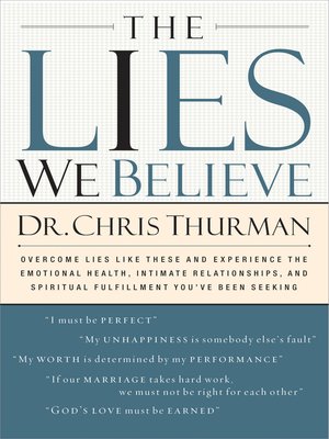cover image of The Lies We Believe
